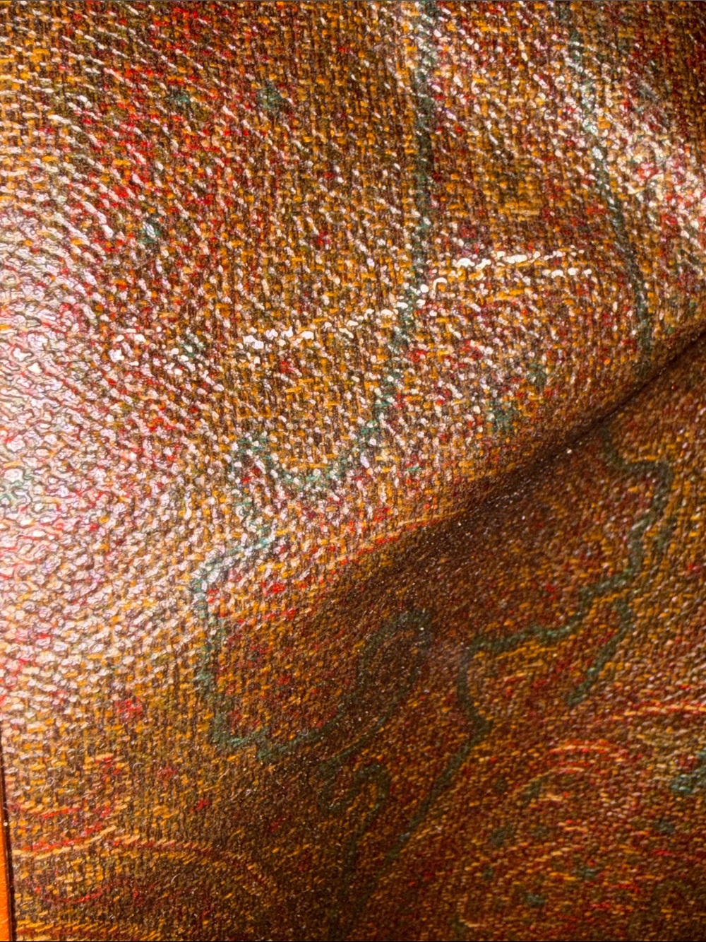 Etro Milano Vintage Paisley Large Travel Duffle Bag - Made in Italy - Picture 12 of 12